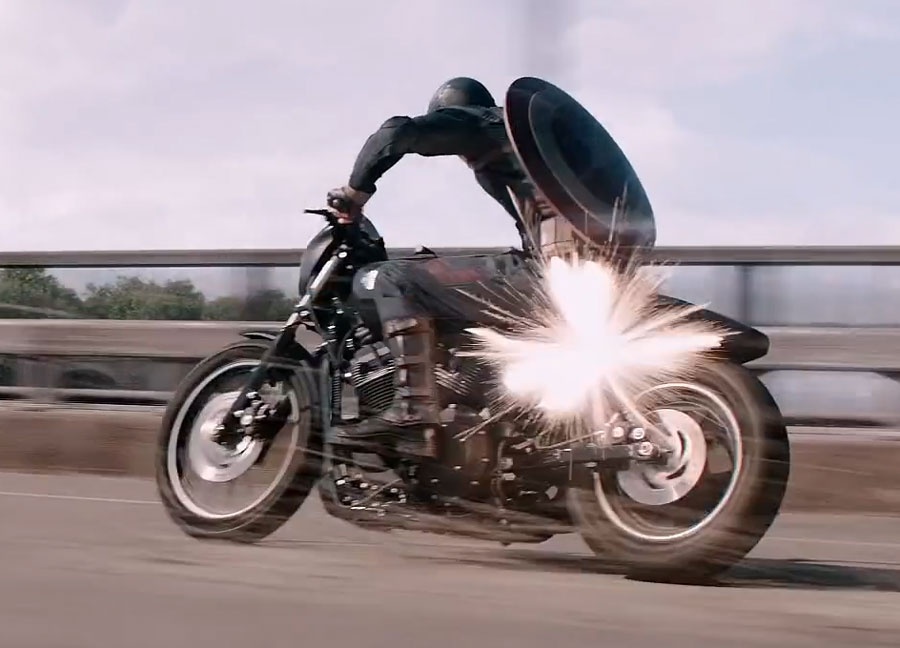 Une Harley Street 750 pour Captain America