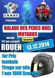 Balade des Pères Noël Motards