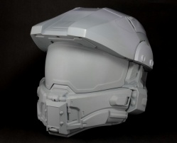 Un casque moto pour les fans de Halo