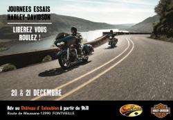 Essais Harley-Davidson à Fontvieille