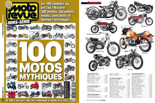 Moto revue 100 motos mythiques Moto journal 
