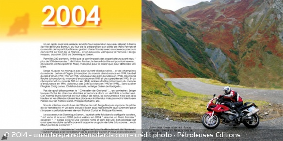 Livre : Moto Tour 2003 - 2014