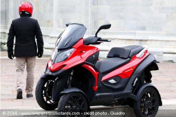 Scooter 4-roues Quadro4