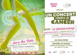 Affiche du Concert contre le Cancer