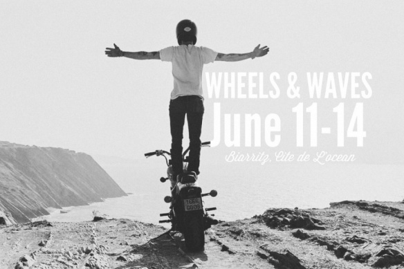 Affiche Wheels and Waves 2015