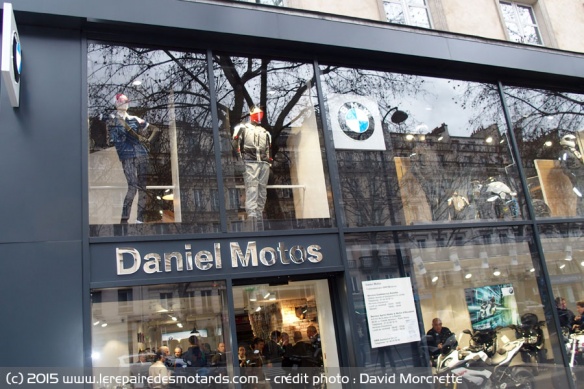 Daniel Motos Bastille: nouveau flagship store BMW