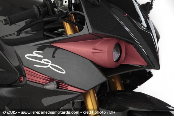 Motos électriques Energica modèle Ego 45 détail Motos électriques Energica modèle Ego 45 détail