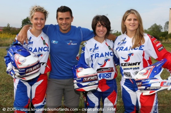 ISDE : l'argent pour l'équipe féminine France