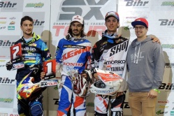 Martin, Izoird, Soubeyras et Berthomé, le Champion SX2 2013 de retour de convalescence