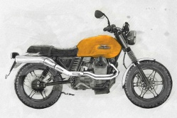 Série spéciale Moto Guzzi V7 Stone Scrambler Style
