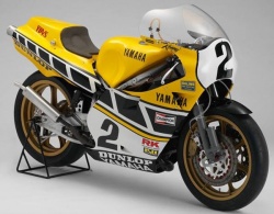 La Yamaha OW31 de Kenny Roberts sera exposée au Salon Moto Légende