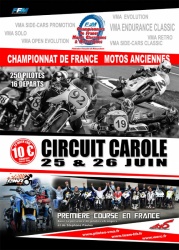 Championnat de Vitesse motos anciennes à Carole
