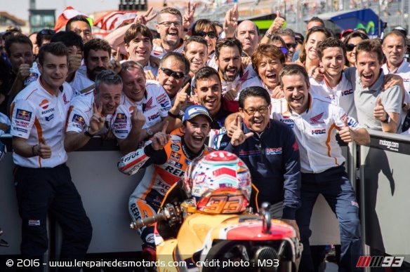 MotoGP : le team de Marc Marquez à Aragon