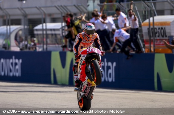 MotoGP : victoire de Marc Marquez à Aragon