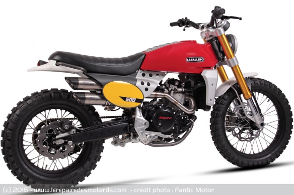 Scrambler Fantic Caballero 500