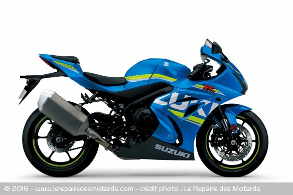 Suzuki GSX-R1000 2017 bleue