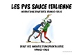 PVs sauce italienne