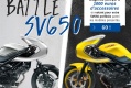 Battle SV650   1000 euros accessoires  gagner