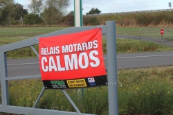 Les relais motards Calmos: une pause à 50 kilomètres du circuit