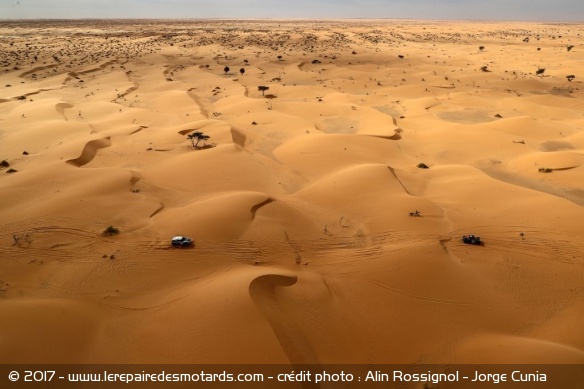 Les dunes mauritaniennes attendent les pilotes