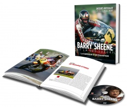 Coffret livre DVD Barry Sheene 500 Suzuki
