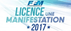 Licence une manifestation FFM