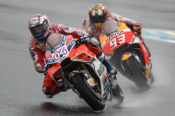 MotoGP : Dovizioso s'impose sur Marquez