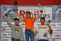 Toniutti, Schiltz et Filleton sur le podium du Rallye de la Sarthe - crédit photo : Laurent Berthe / G2STP
