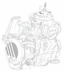 Des moteurs 2 temps à injection chez KTM