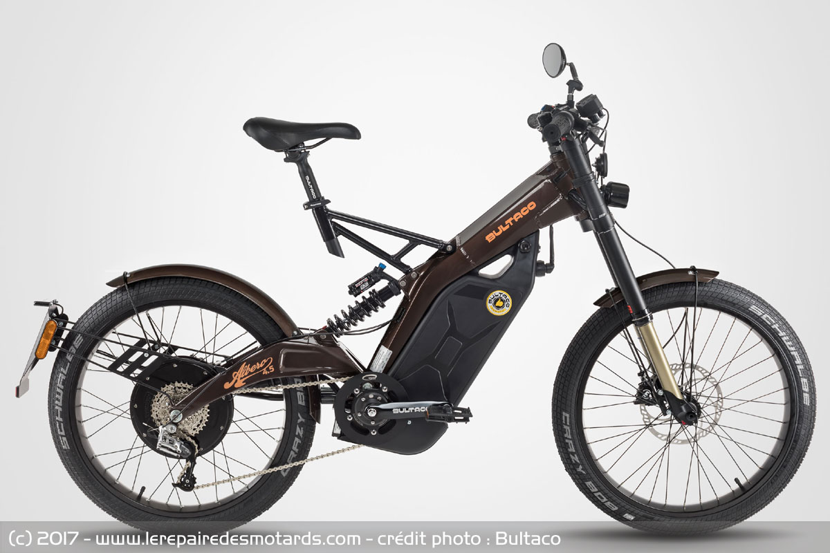 Moto-vélo électrique Bultaco Brinco