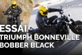 Essai Triumph Bonneville Bobber Black