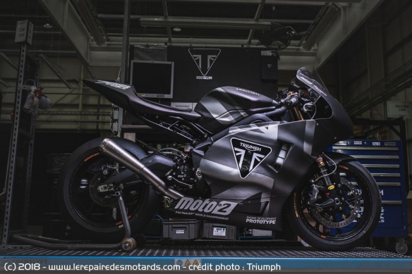 Moto2 : Triumph dévoile son prototype