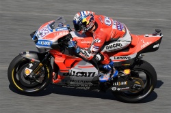 MotoGP : Dovizioso au top, Lorenzo en highside - crédit photo : Ducati