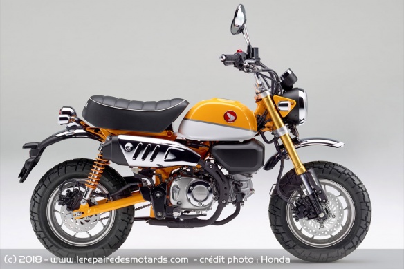 Honda Monkey 125 jaune