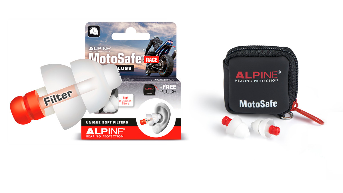 Accessoire Musique Électronique et DJ GENERIQUE Alpine MotoSafe Race -  Bouchons d'oreilles uniques pour motocyclistes