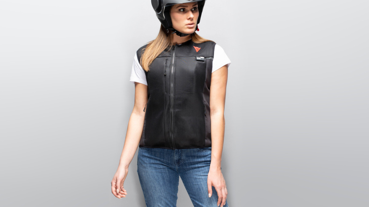 Dainese Smart jacket, la veste gilet airbag moto sans fil