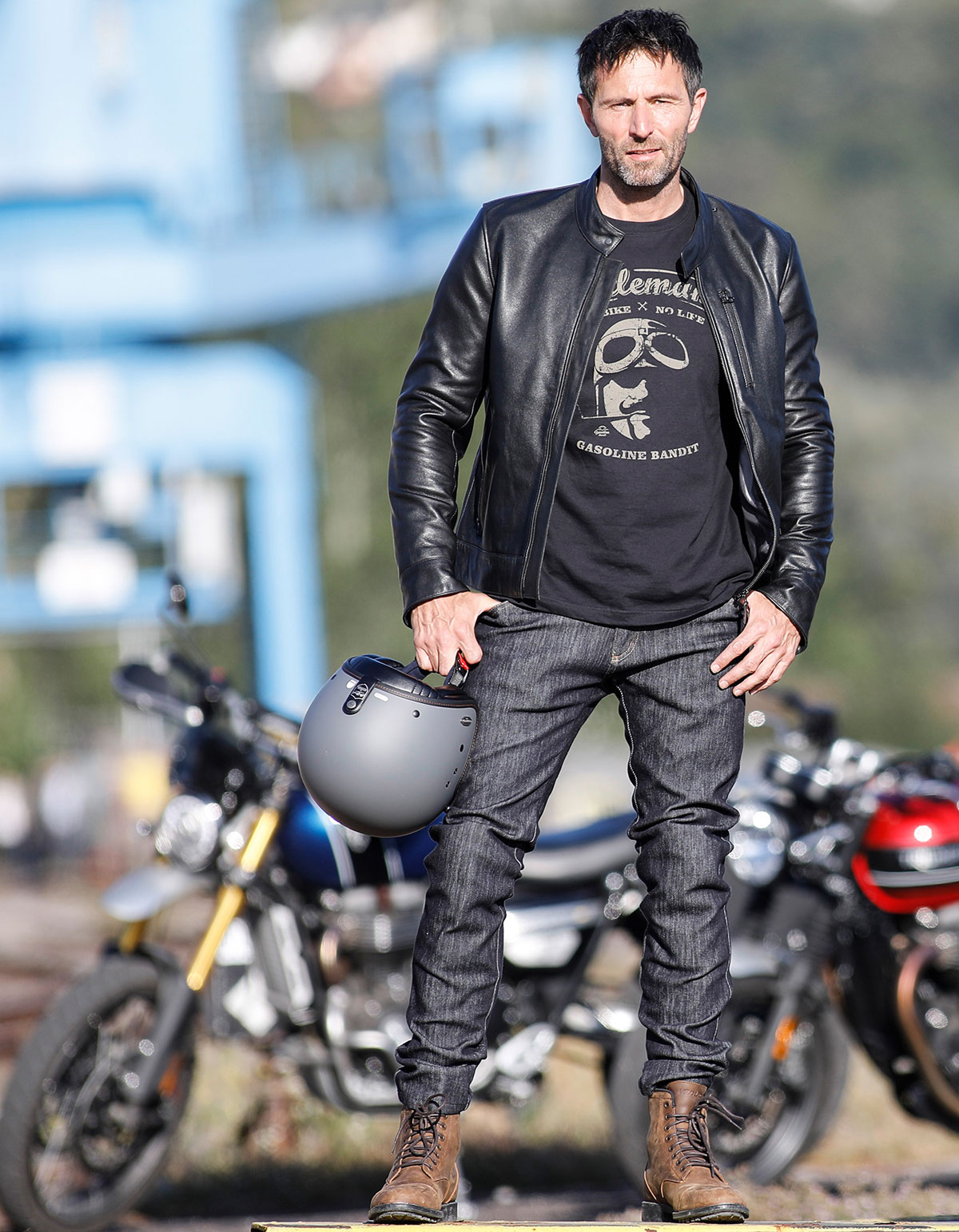Jeans De Moto Renforcé pour Homme et Femme