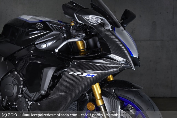 Le nouveau look de la Yamaha YZF-R1M 2020