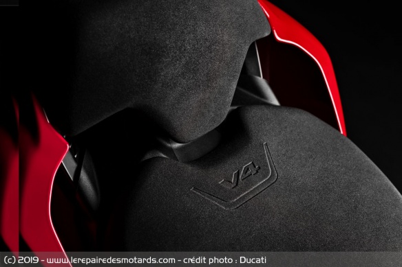 Selle de la Ducati Streetfighter V4