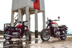 Nouveauté moto : Triumph Bonneville T120 et T100 Bud Ekins