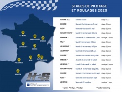 Calendrier des stages motos H2S