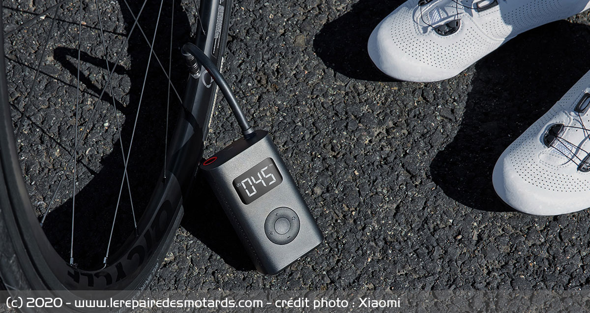 Compresseur autonome Xiaomi pour pneu moto