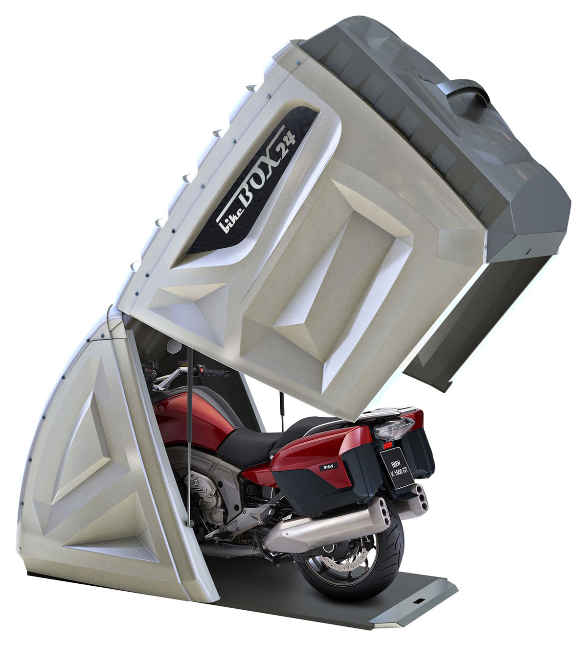 Garage moto - Abri Moto - Abri pour moto - Rangement moto - Moto