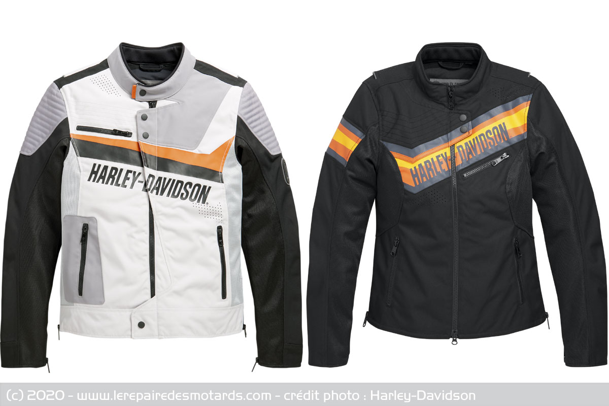 manteau moto harley davidson femme