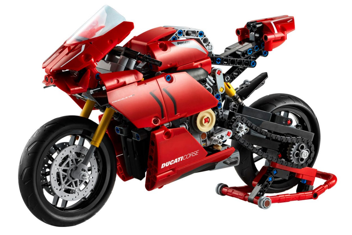 Miniature moto Lego Ducati Panigale V4R