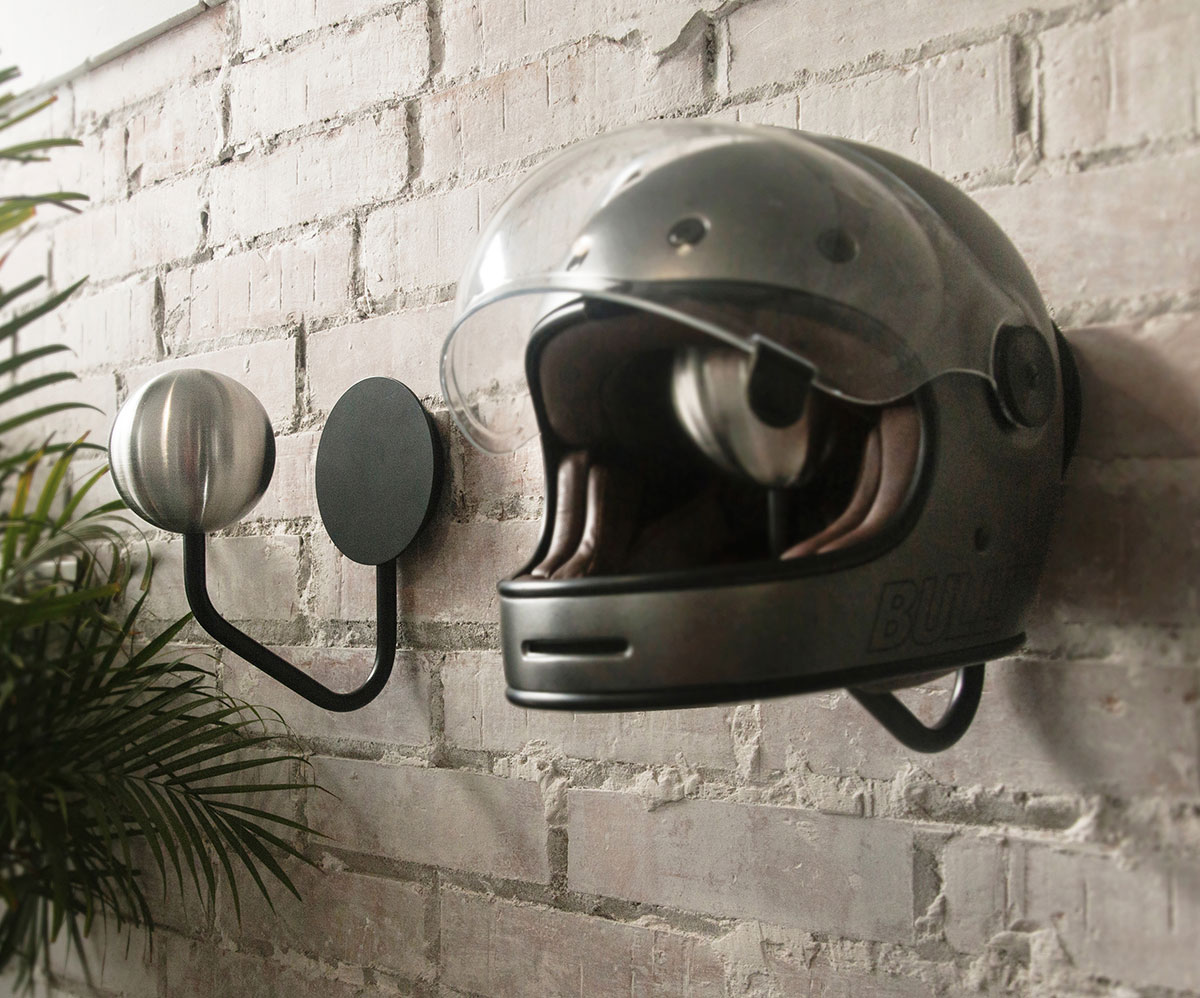 Porte-casque Halley, un indispensable pour les motards