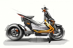 Un design pour le scooter électrique KTM ?