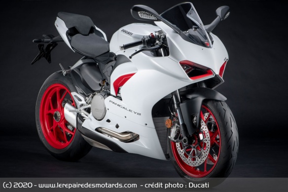 Ducati Panigale V2 White Rosso
