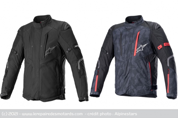 La veste moto RX-5 est disponible jusqu'au 5XL