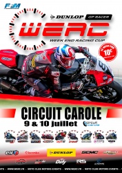 16 courses moto au Circuit Carole